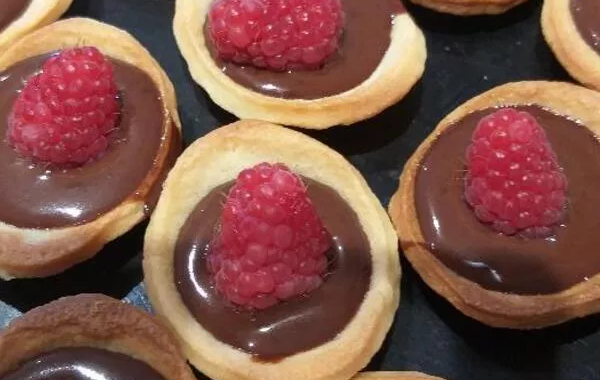 tartelettes chocolat framboise
