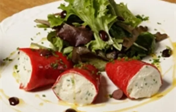 Salade de poivrons farcis
