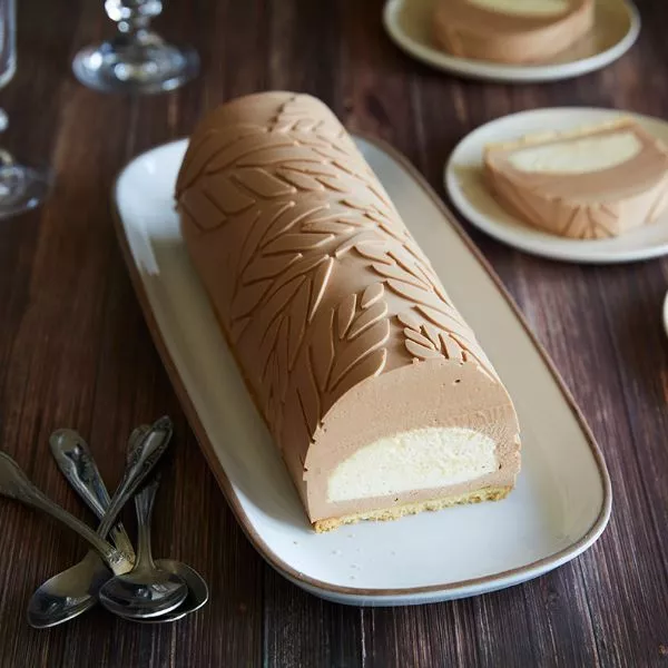 Bûche choco latte