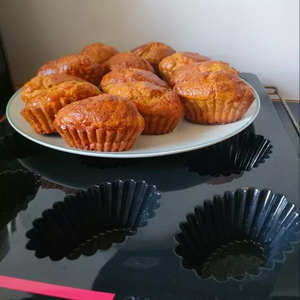 Cake pesto et comté 