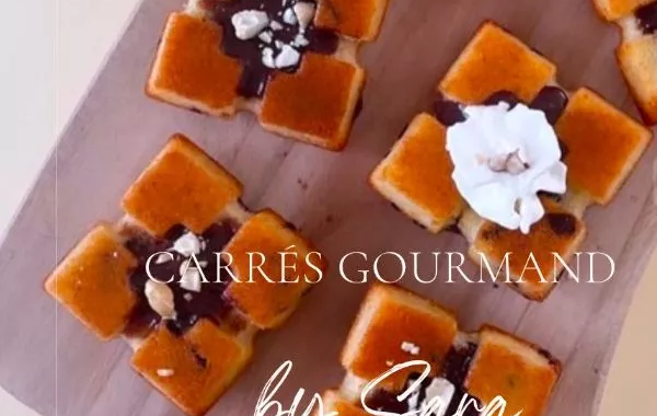 Carrés gourmands