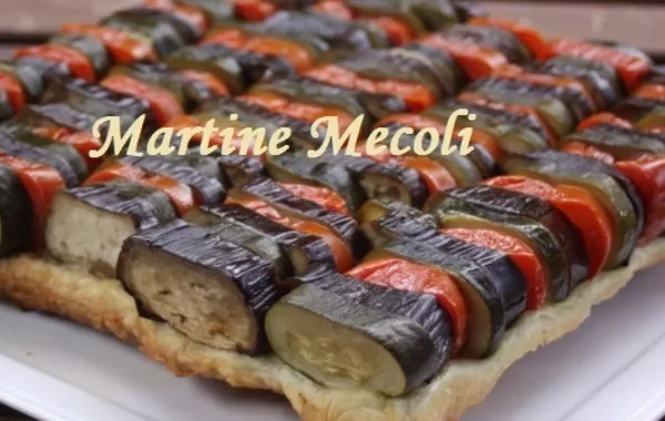 Millefeuille aux légumes confits