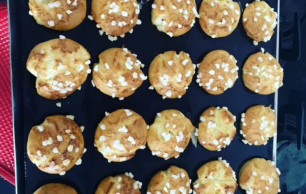 Chouquette cœur nutella