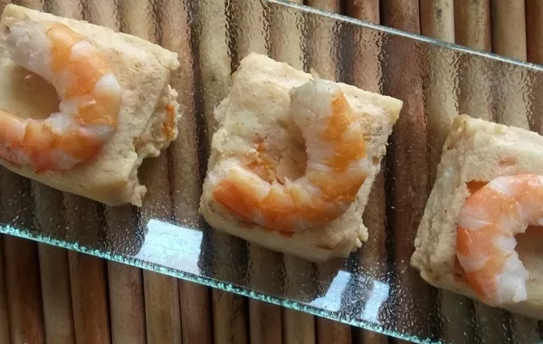 Terrine de saumon aux crevettes roses