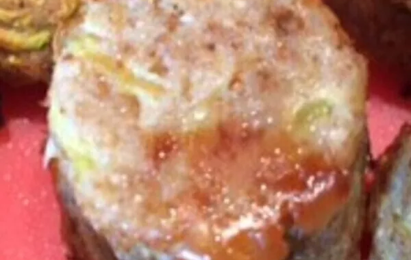 bouchées courgette maroilles