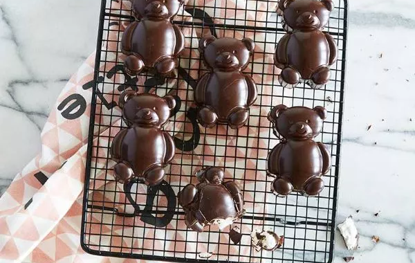 Oursons en guimauve et chocolat