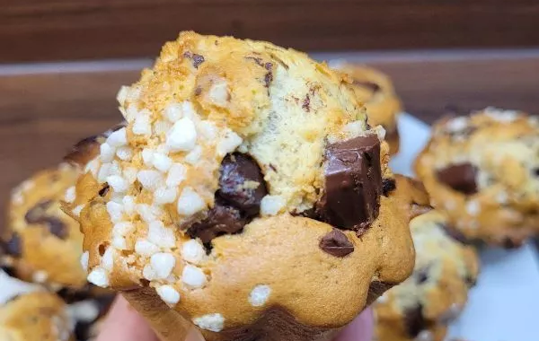 Muffin aux pépites XXL de chocolat