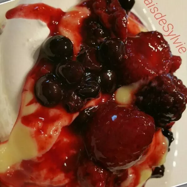 Meringue coeur fondant pour Pavlova