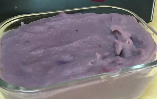 Purée de vitelottes