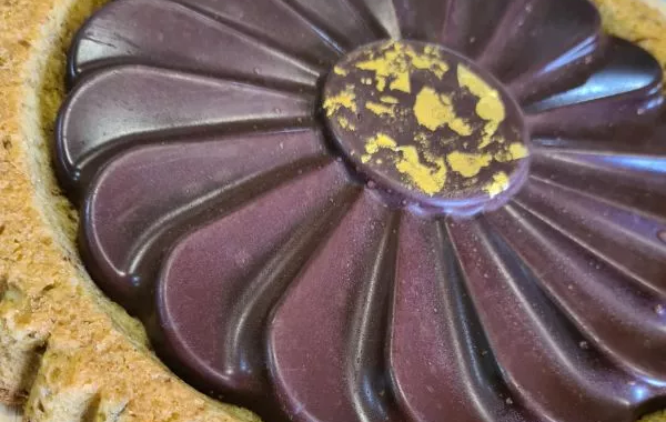 Cookie aux noix et sa ganache au chocolat