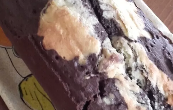 Mon gâteau marbré