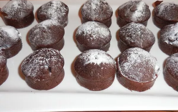 fondant au chocolat et à la crème de marron