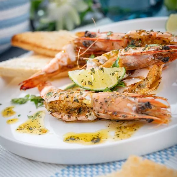 Gambas grillées aux saveurs d’Asie