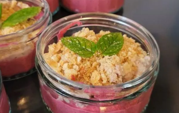 Verrine de betterave et thon