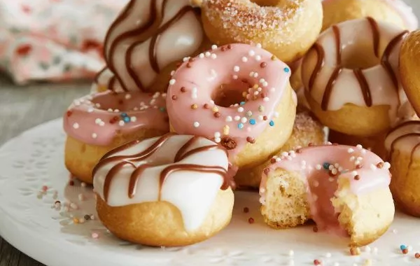 Mini donuts sucrés
