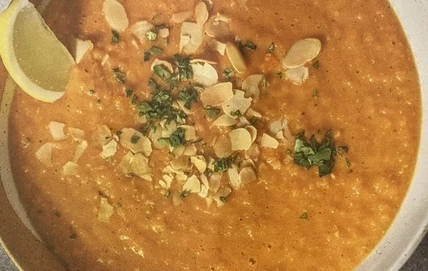 chorba aadess : soupe de lentille corail (égyptienne)