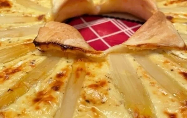 Tarte aux asperges