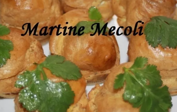 Choux farcis aux aspics de foie gras