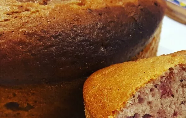 Gâteau au yaourt et aux framboises de Solène
