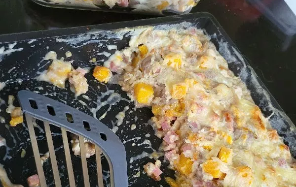 Gratin butternut châtaignes