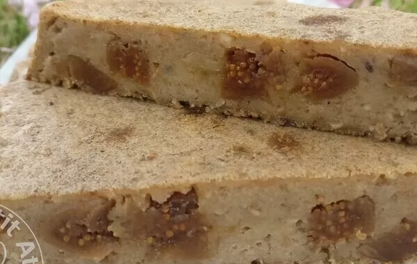 Pudding de pain aux Figues