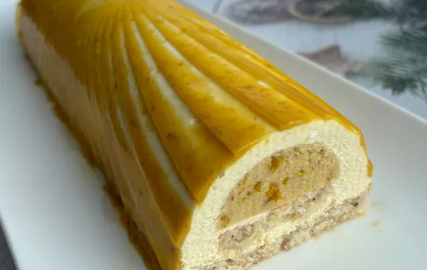 Bûche Mirabelles Miel