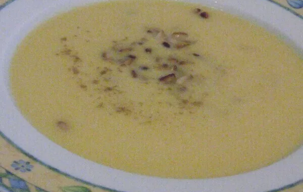 Velouté de courgettes chaud ou froid