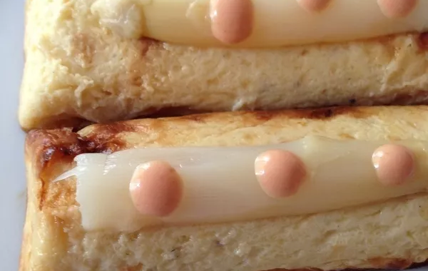 Mousse froide d'asperges blanches
