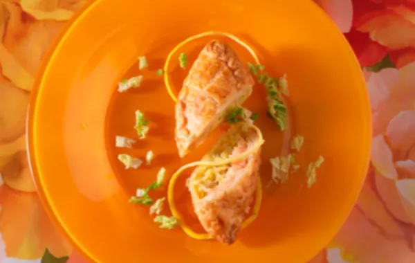 Tourte poireaux saumon