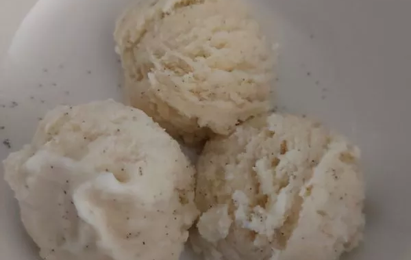 Glace vanille à la børéalia sans mix et sans oeufs
