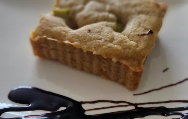 Biscuits à la rhubarbe