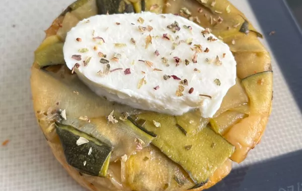 Tatins de courgettes