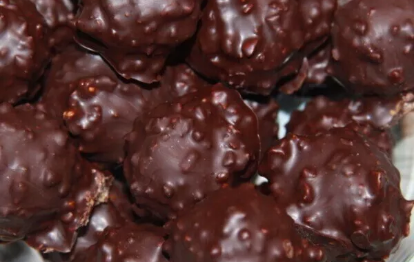 Rochers pralinés sans cook'in