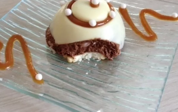 Dômes aux 2 chocolats