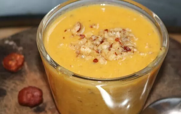velouté de butternut et noisette