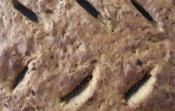 Fougasse olives et lardons