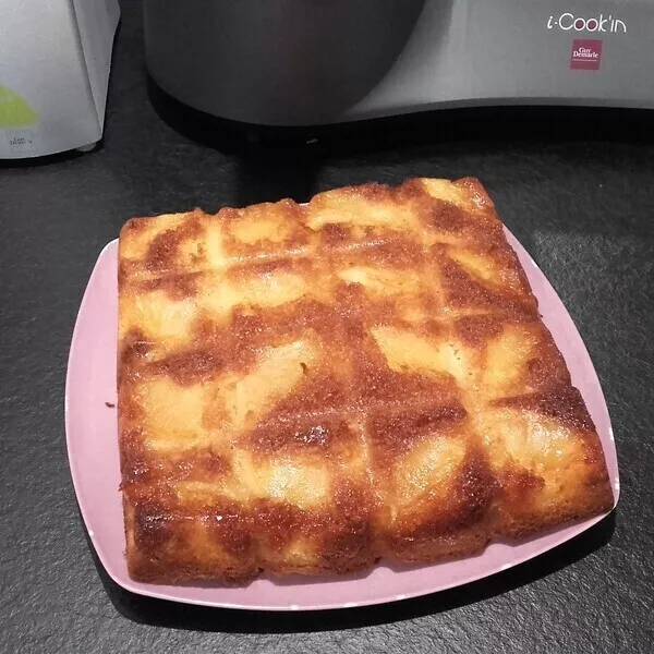 Moelleux pommes caramel