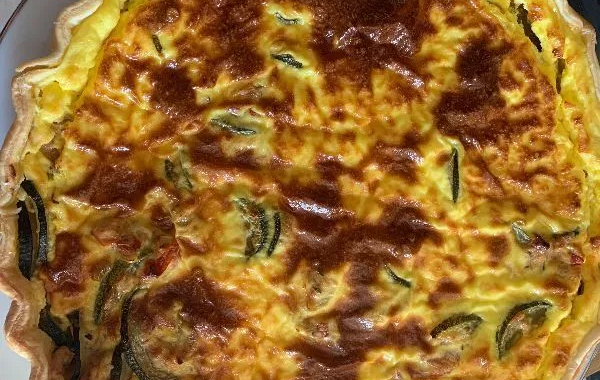 tarte au thon aux légumes du soleil