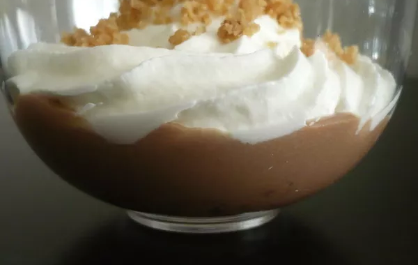 Verrines crémeuses au chocolat et au cointreau cuisine et son crumble