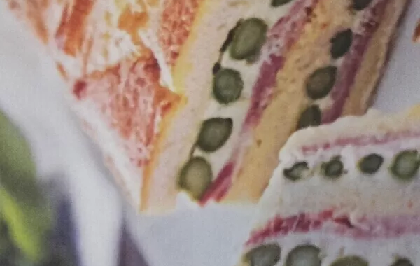 Croque-Cake aux asperges