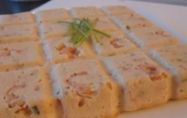 TERRINE DE SAUMON AUX CREVETTES