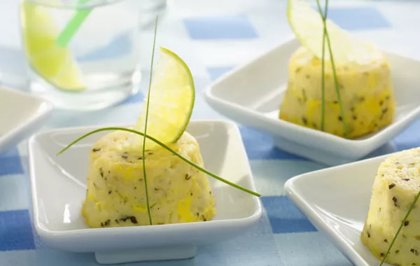 Bouchées de pétoncles au citron vert