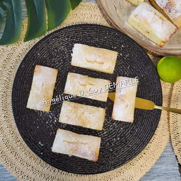 Napolitains Citron vert et noix de coco