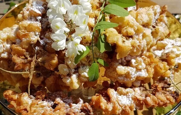 Beignets de fleurs d'acacias