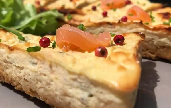 Cheese Cake au saumon fumé