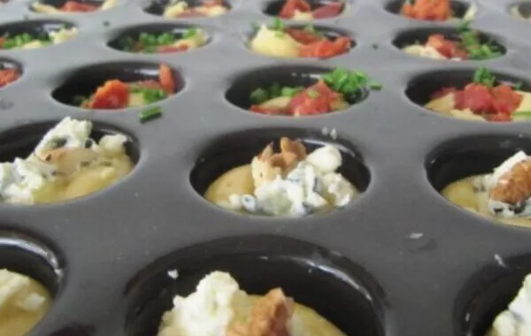 TRIO DE MINI GOUGERES AVEC OU SANS GLUTEN