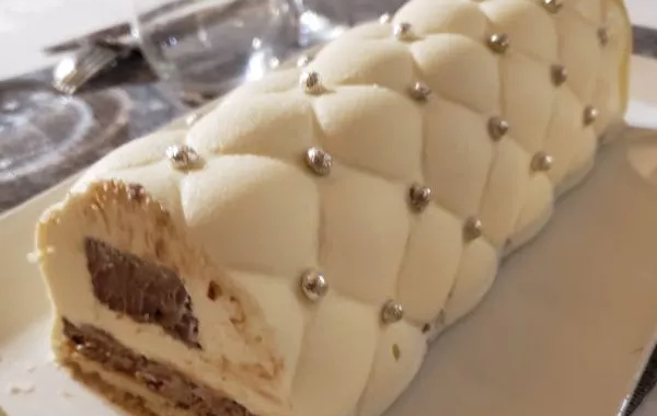 Bûche duo chocolat