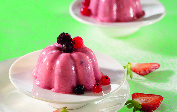 Petites charlottes aux fruits rouges