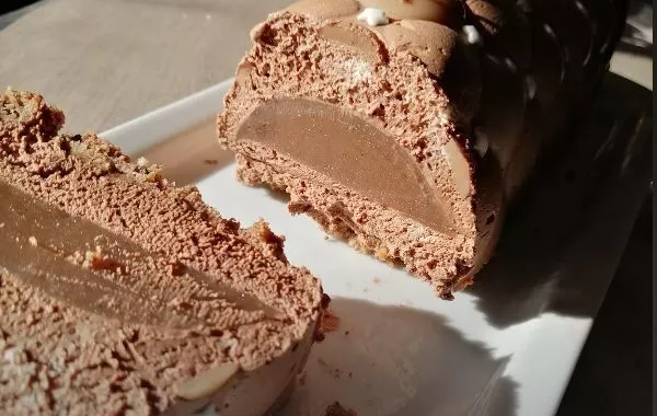 Bûche insert marron