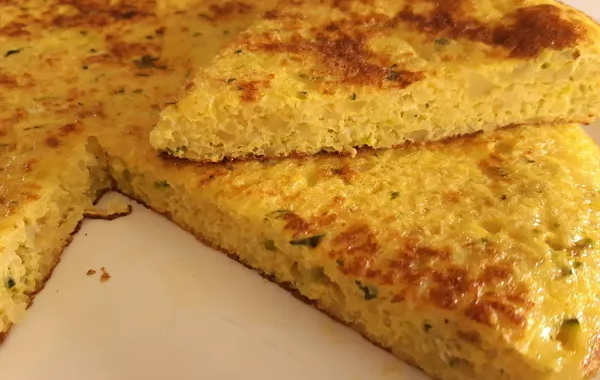 TORTILLA AUX POMMES DE TERRE ET COURGETTES